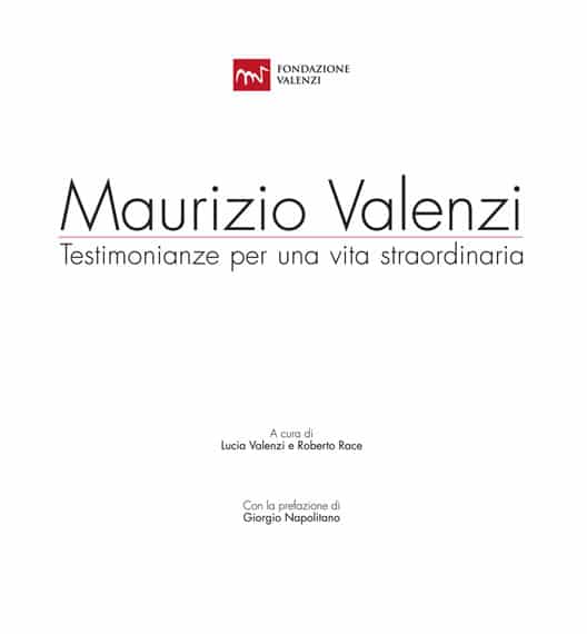 Maurizio Valenzi. Testimonianze per una vita straordinaria copertina